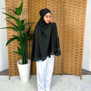Telekung Sulam Mini Berpoket (TELEKUNG SHJ)