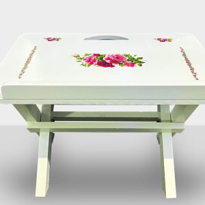 Rehal Kayu Lipat Besar (Black/White)