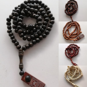 Tasbih Kayu Kukun Muslim 99 Biji